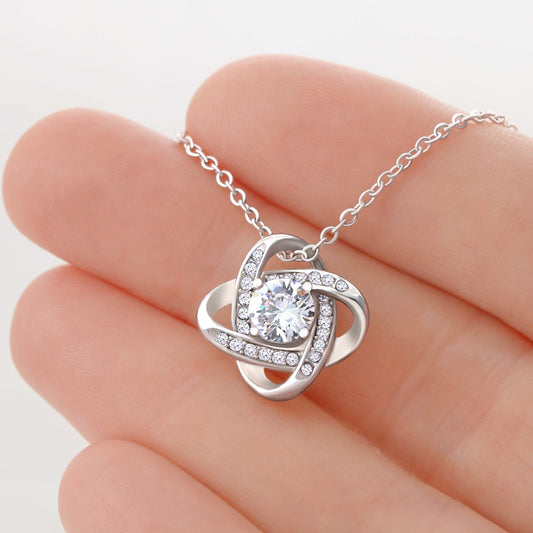 To My Wife - Love Knot Necklace