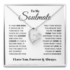 To My Soulmate - Forever Love Necklace