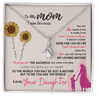 To My Mom - Alluring Beauty Necklace