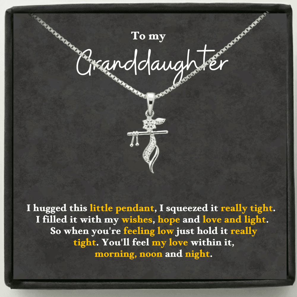 To My Granddaughter - Krishna Grace Pendant