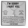 Apology Gift For Her - Alluring Beauty Necklace - I'm Sorry I Hurt You!