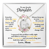 To My Daughter - Forever Love Necklace