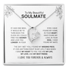 To My Beautiful Soulmate - Forever Love Necklace
