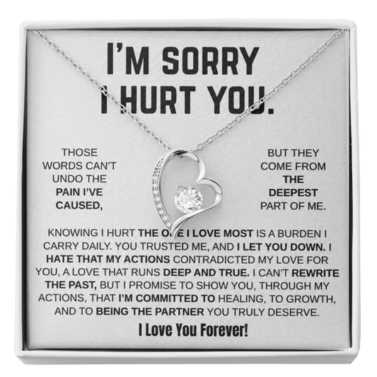 Apology Gift for Her - Forever Love Necklace