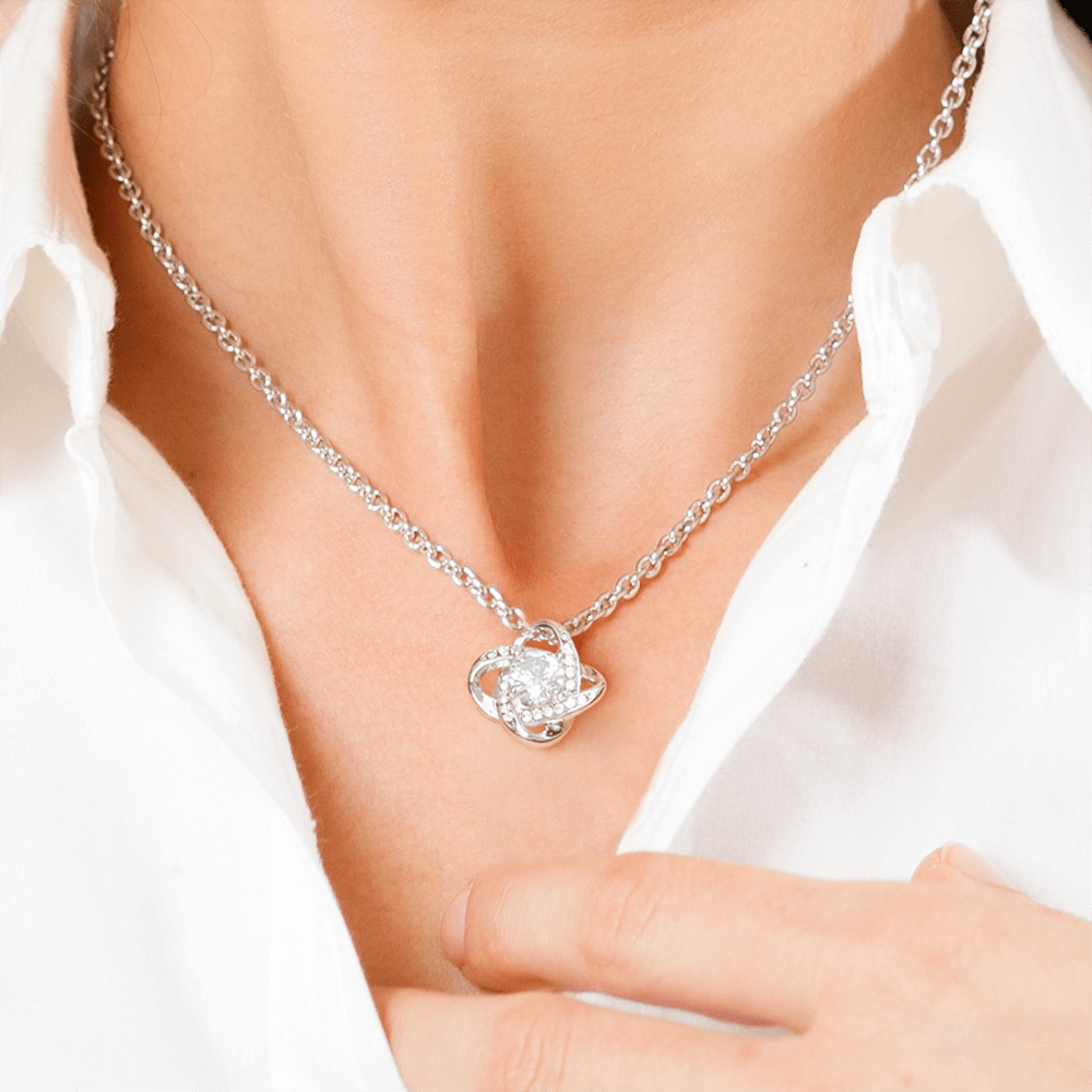 Apology Gift for Her - Love Knot Necklace