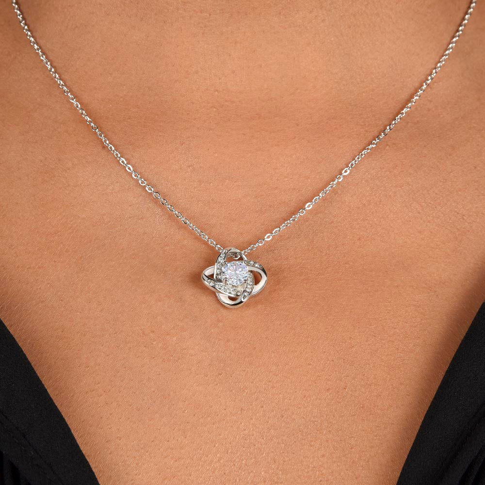 Apology Gift for Her - Love Knot Necklace